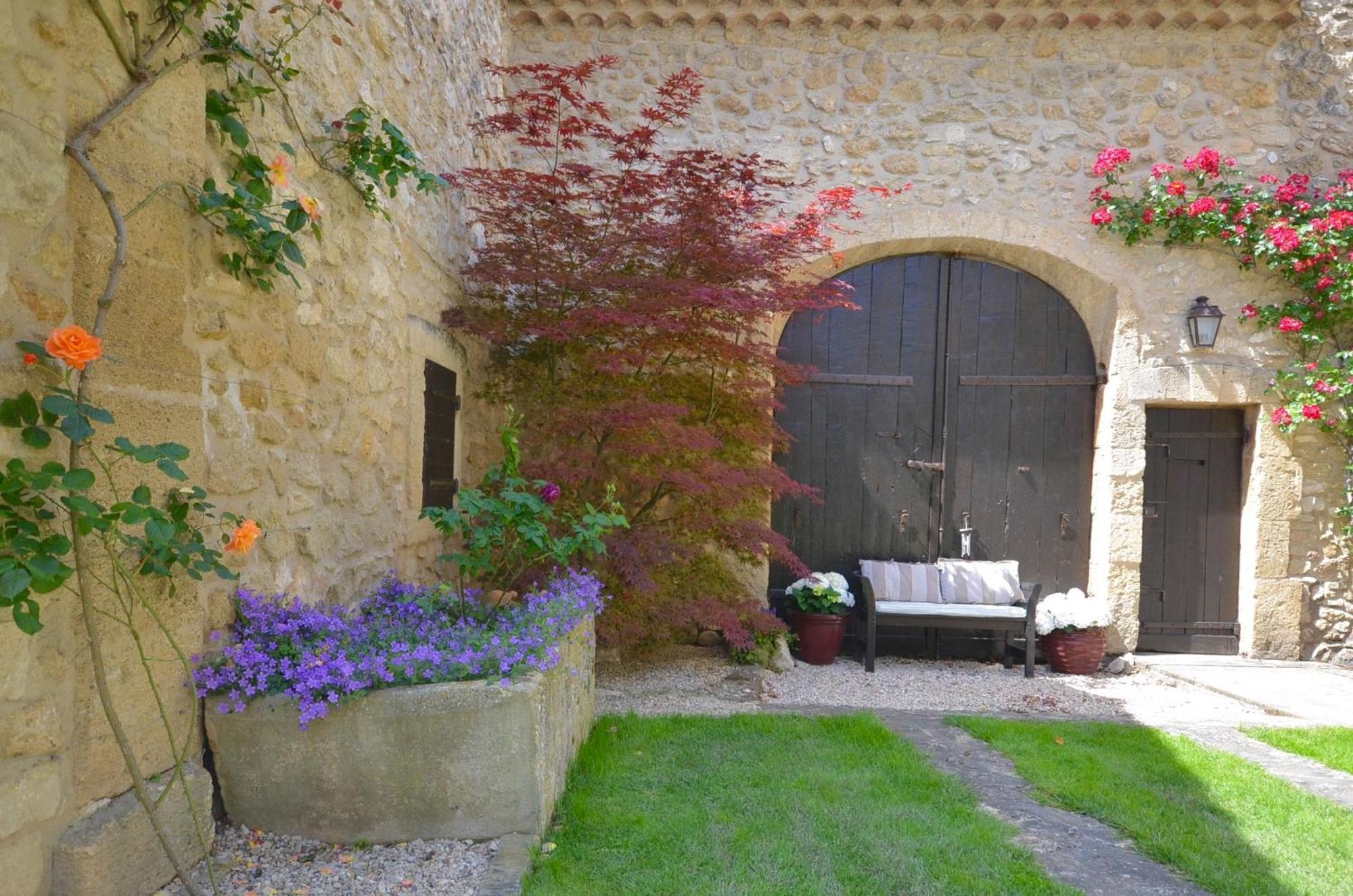 Ferme St Roch Villa Robion en Luberon Exteriör bild
